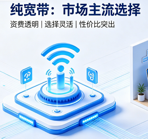 告别捆绑套路 纯宽带成市场主流